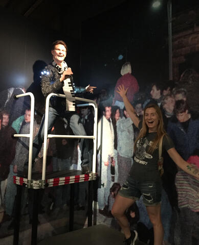 The Hoff at the Berlin Wall - Looking for Freedom